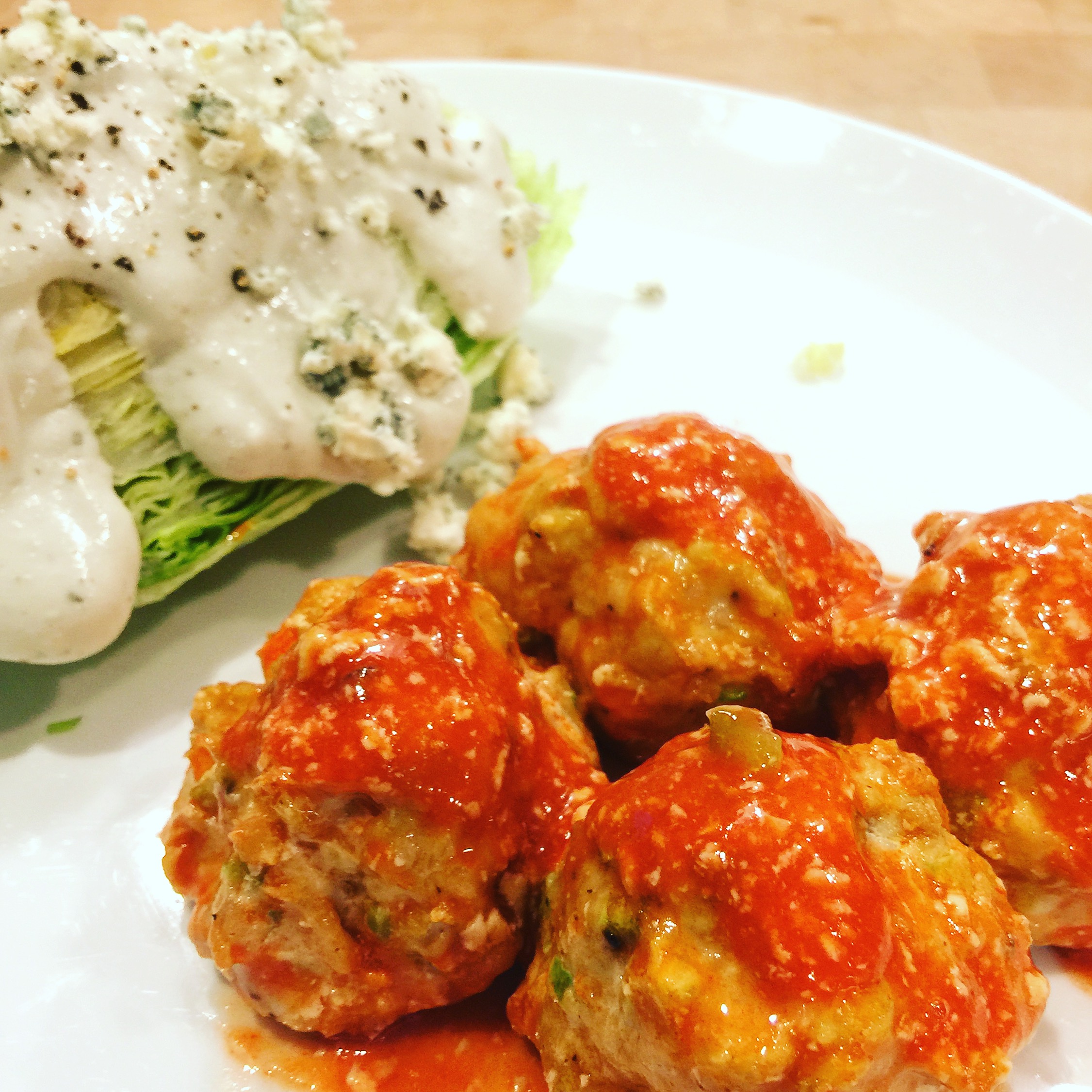 BuffaloChickenMeatballs