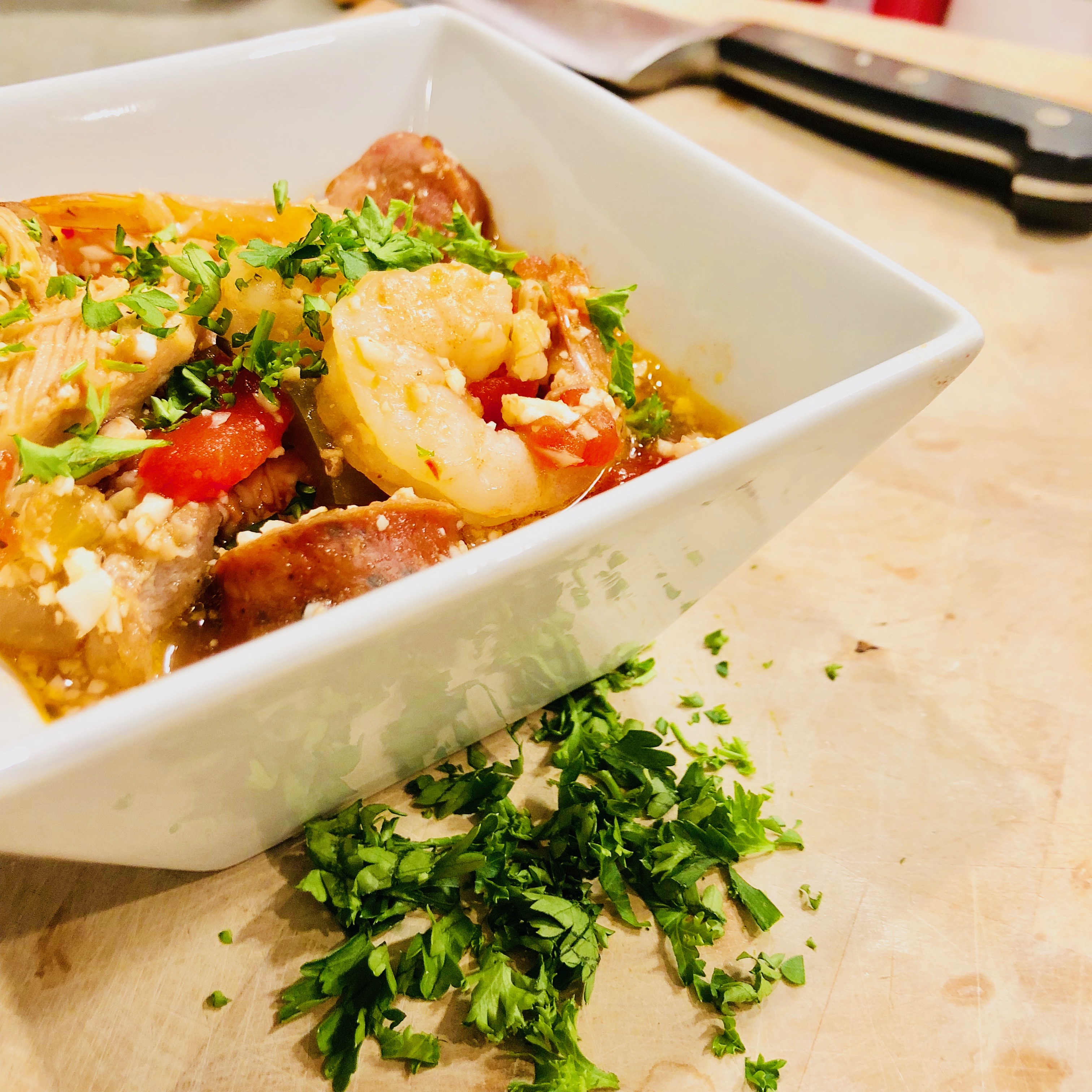 Chicken and Shrimp Jambalaya